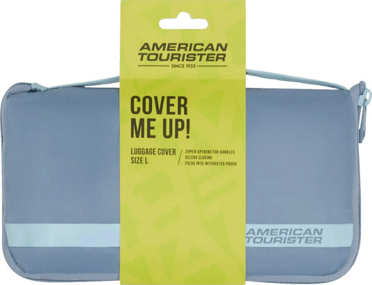American Tourister Foldable Luggage Cover L Blue 71
