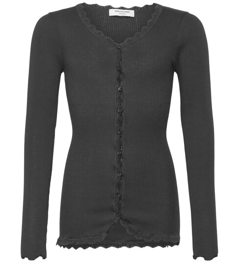 Rosemunde Kids Rkbalta Modal Ls Lace Cardigan Grey 140 Rosemunde Kids Rkbalta Modal Ls Lace Cardigan Grey 140