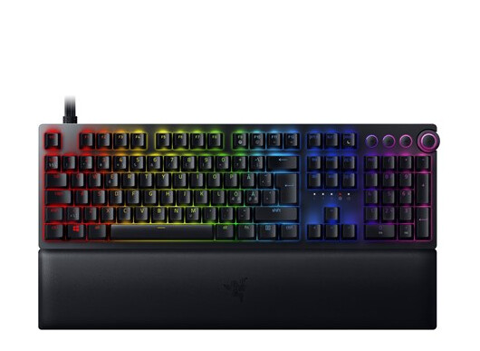 Razer Huntsman V2 Optical Red - ND - Gamingtastatur - Nordisk - Svart