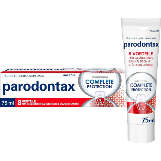 Parodontax Whitening Tannkrem Complete Protection 75 ml. Parodontax Whitening Tannkrem Complete Protection 75 ml.