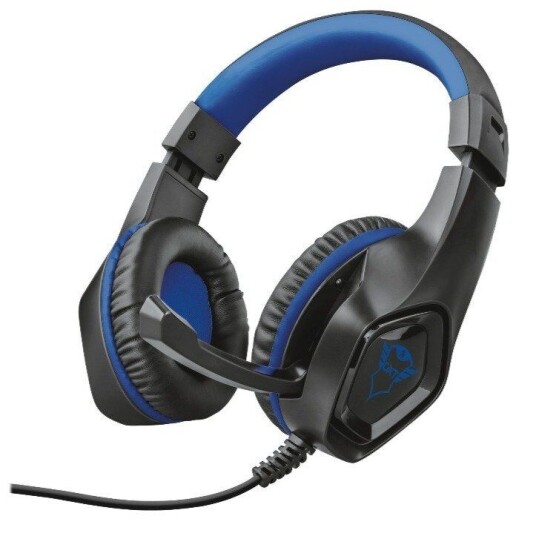 Trust Gaming GXT 404B Over -Ear Gaming Headset Svart / Blå