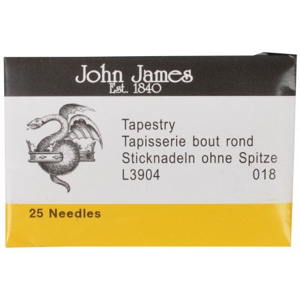 John James Stramajnåler uten Spiss Str. 18   25 stk
