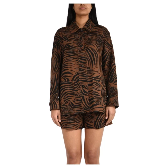 Max Mara Studio Dame Bluser & Skjorter Brun S,