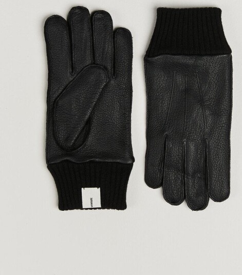 Samsøe Samsøe Floki Leather Gloves Black