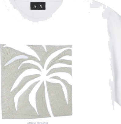Armani Exchange Dame Topper Hvit L, Armani Exchange Dame Topper Hvit L,