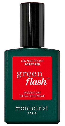 Manucurist Green Flash Gel Polish Poppy Red