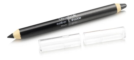 Beauty UK Double Ended Jumbo Pencil no.2 Black&Grey