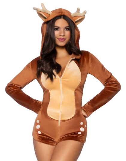 Comfy Fawn Bodysuit M