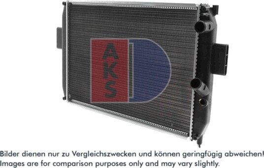 AKS DASIS 400400N Radiator motorkjøling