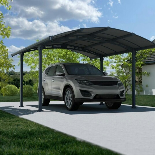 Canopia by Palram Carport Arcadia 435 x 359 cm Grå Canopia by Palram Carport Arcadia 435 x 359 cm Grå