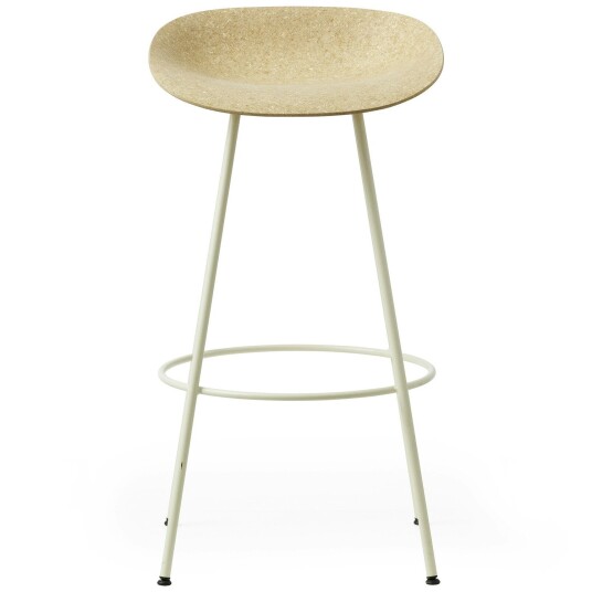 Normann Copenhagen Mat Barstool 75 cm Hemp / Cream