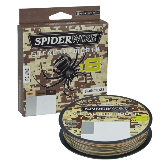 Spiderwire Stealth Smooth 8 0,23 mm 150 m Camo Spiderwire Stealth Smooth 8 0,23 mm 150 m Camo