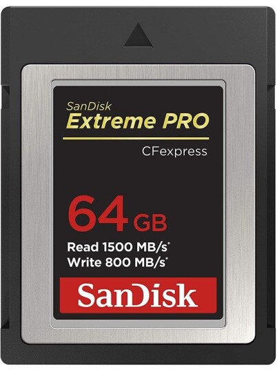 SanDisk Extreme Pro CFexpress-card - 1500/800MB - 64GB