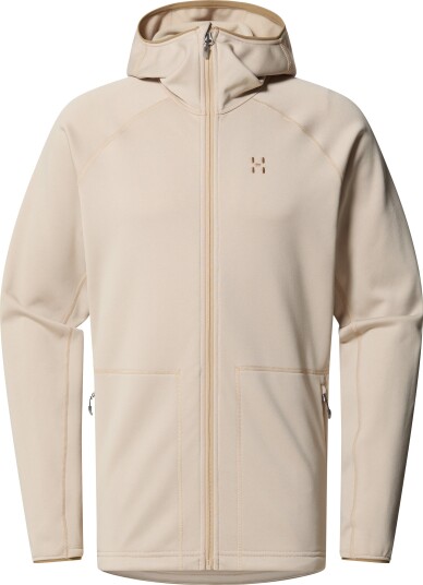 Haglöfs Men"s Magma Mid Hood Chalk Beige XXL Haglöfs Men"s Magma Mid Hood Chalk Beige XXL