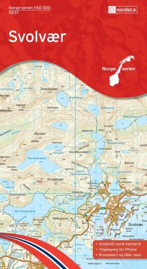 Nordeca Kart Norge-serien 1:50 000