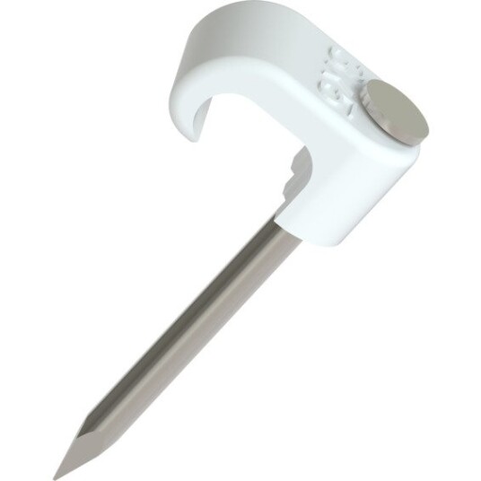 Namron Klips 3x5mm Hvit Sf 20mm Stift 100 Stk