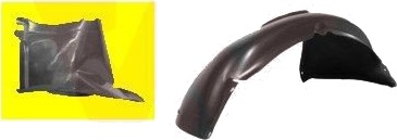 Innerskjerm plastikk VAN WEZEL 5894433