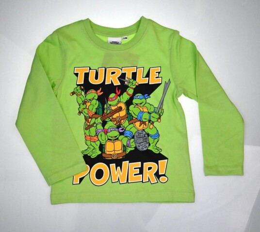Turtles Genser TMNT Power - 98 / 3 år - Barn - Gutt/Jente - 100% bomull