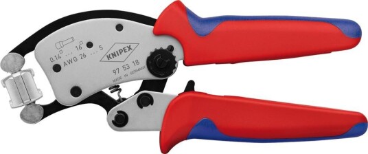 Knipex Twistor 16 Krympetang 200mm Selvjusterende for Endehylser