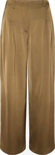 Topshop Tsaika Satin Wide Leg Trouser Wvn KHAKI 40