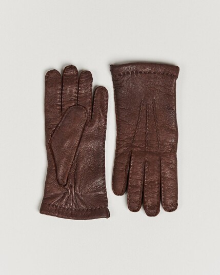 Hestra Peccary Handsewn Cashmere Lined Glove Siena