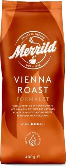 Merrild | Vienna Roast 400 g malt kaffe Merrild | Vienna Roast 400 g malt kaffe