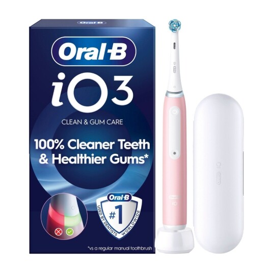 Oral B iO 3S elektrisk tannbørste rosa Oral B iO 3S elektrisk tannbørste rosa