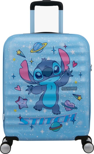 American Tourister Wavebreaker Disney Spinner Koffert 35L, Stitch Universe