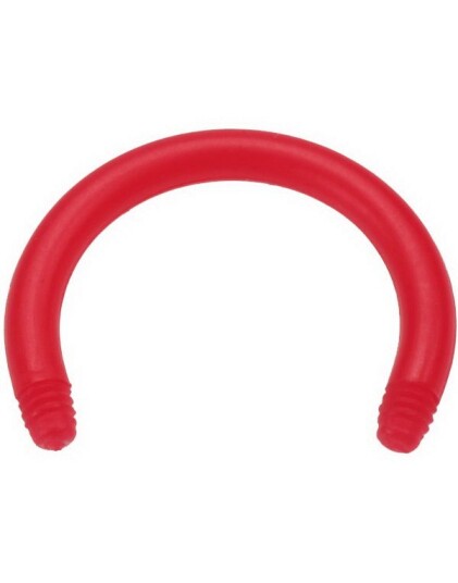 Utgått 6 x 12 mm Rund Rød Bioplast stenger