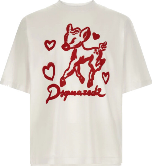 Dsquared2 Herre Topper Rød S,