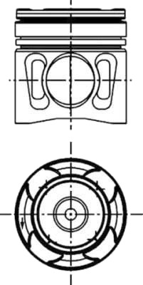 KOLBENSCHMIDT 40595601 Stempel KOLBENSCHMIDT 40595601 Stempel