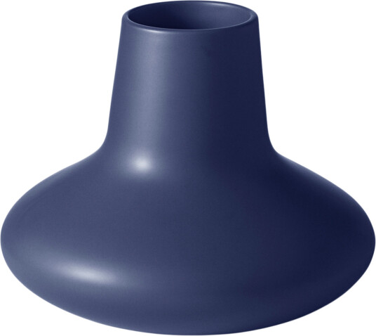 Georg Jensen HK vase 15 cm blå Georg Jensen HK vase 15 cm blå