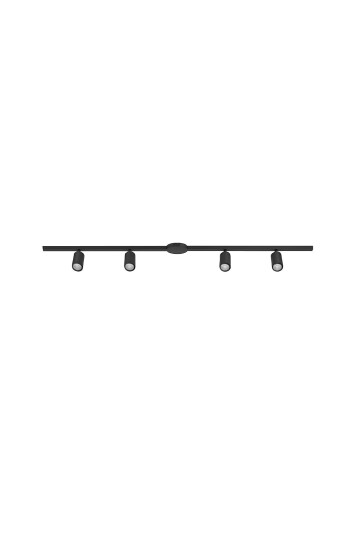 EGLO Spots System Easyt Set 4 Black Svart Spotlys