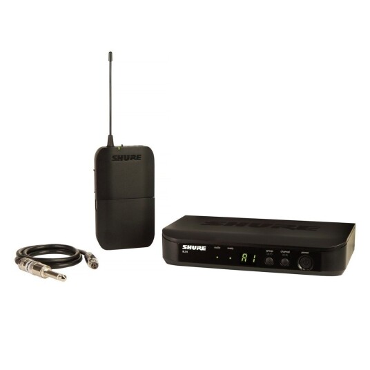 Shure BLX14-T11 Wireless Guitar System with WA302 Cable