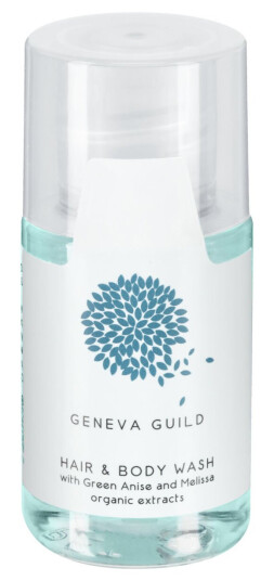 V-Touch Sjampo og dusjsåpe Geneva Guild 20 ml Blå 400 Stykk / Forpakning
