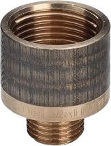 Viega Spissmuffe 1 1/2" X 1" Gjenge Rødgods Maks Driftstrykk 10 Bar (1Mpa)