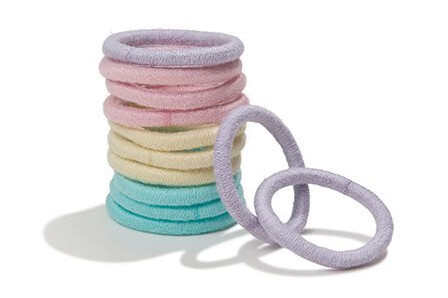 KooShoo Hårstrikk Pastell Blooms Plastfri 12 stk mini KooShoo Hårstrikk Pastell Blooms Plastfri 12 stk mini