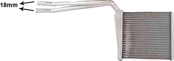 Varmeapparat register VAN WEZEL 30016709