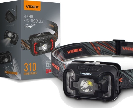 Videx LED-hodelykt - 5000K, lysstyrke: 310, forbruk: 5 - Kulør : Nøytral Videx LED-hodelykt - 5000K, lysstyrke: 310, forbruk: 5 - Kulør : Nøytral