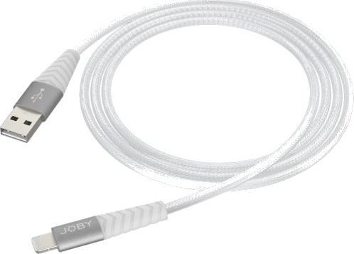 Joby Jb01812-Bww 1,2 M Lightning Usb A Hankjønn Hankjønn Hvit