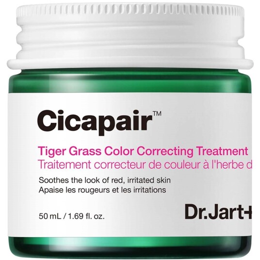 Dr.Jart+ Cicapair Tiger Grass Ansiktskrem 50ml - Fargekorrigerende Behandling for Sensitiv Hud