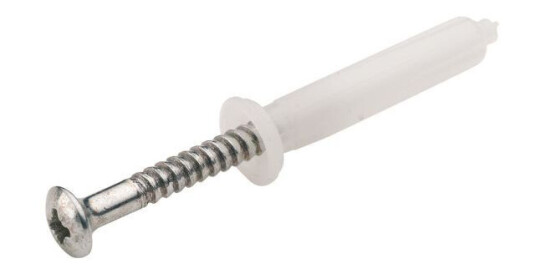 Schneider Electric 1150051 Spikerplugg 6 mm, 100-pakning 75 mm