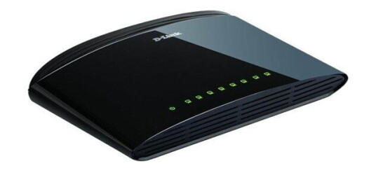 D-Link 8 Port 100Mbit LAN Switch (790069217715)