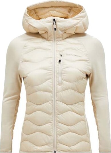 Peak Performance Helium Down Hybrid Hood Dame Sand Fog M Peak Performance Helium Down Hybrid Hood Dame Sand Fog M