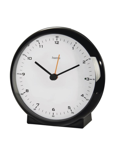 Hama "Elegance Pro" Radio Alarm Clock quiet black Svart Hama "Elegance Pro" Radio Alarm Clock quiet black Svart