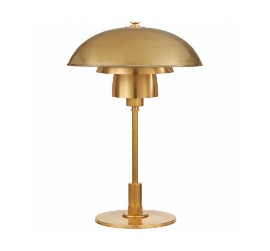 Whitman Desk Lamp Antique Brass