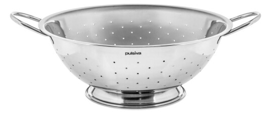 PULSIVA Dørslag med fot II; 40x15.5 cm (ØxH); Sølvfarge; Halvrund