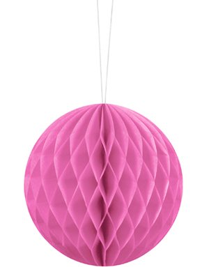 Rosa Honeycomb Ball 10 cm Rosa Honeycomb Ball 10 cm