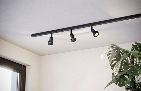 EGLO LED spot Easyt Ring Svart Svart Spotlys