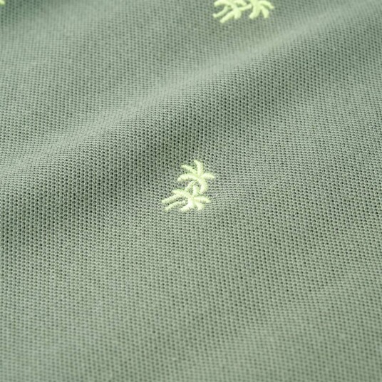 vidaXL Poloskjorte for barn kaki 104
